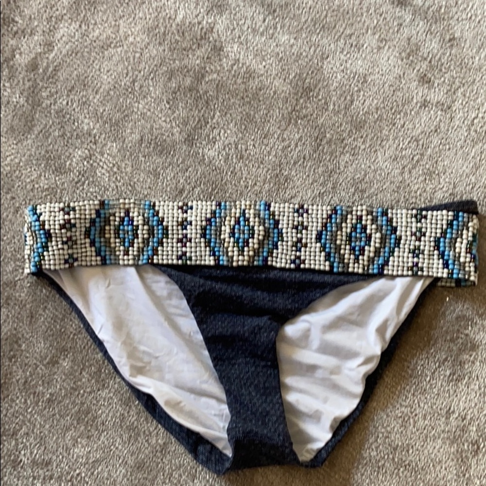 PILYQ beaded swim bottom